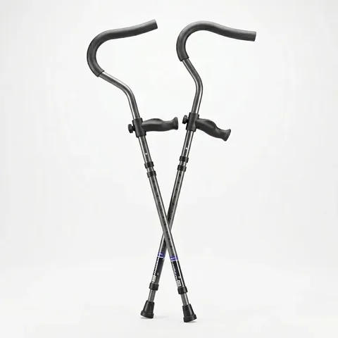 A pair of in-Motion Pro underarm crutches